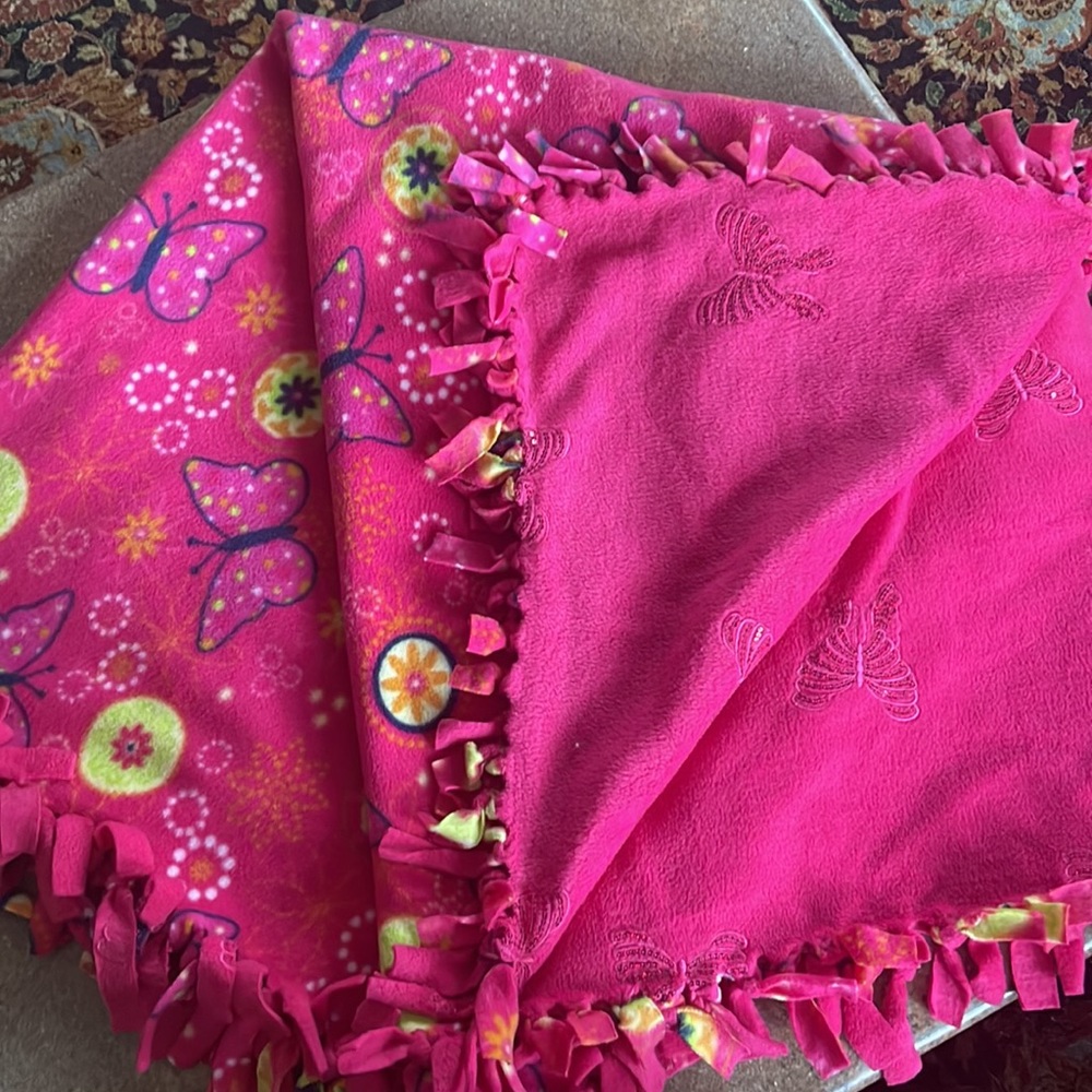 Children’s Tied Fleece Blanket